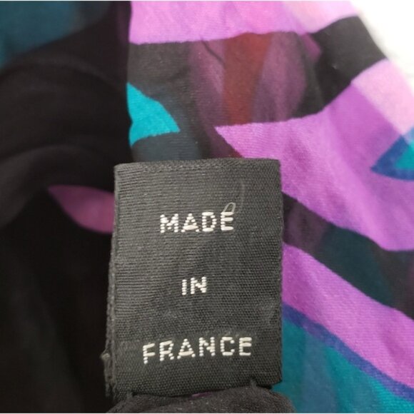 Rare Vintage Jean Claude Jitrois 80s Silk Scarf Large Shawl - Picture 13 of 16